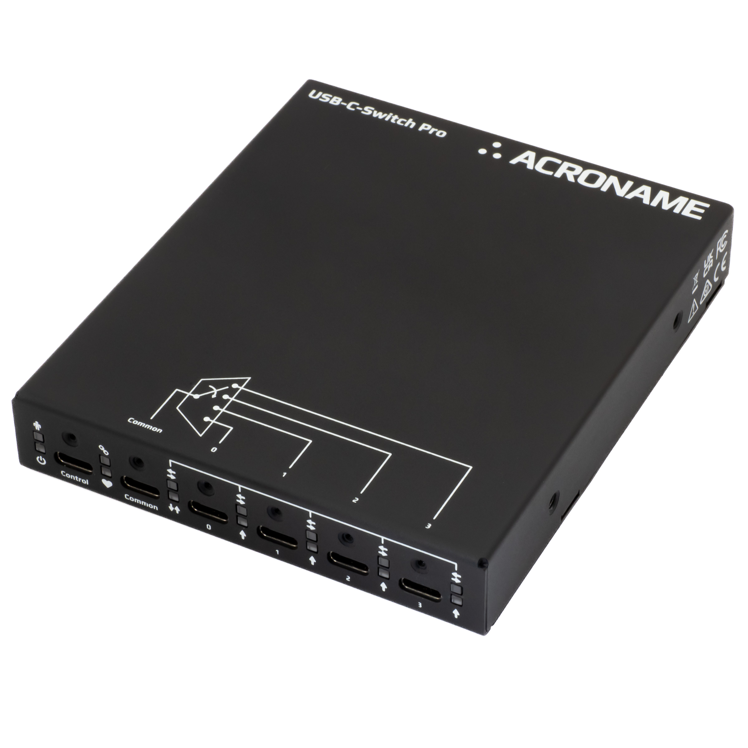 USB-C-Switch Pro 4-port USB4 40Gbps 240 W EPR Switch | Acroname